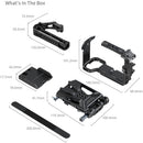 SmallRig 4183B Camera Cage Kit with V-Lock Battery Plate and Top Handle for Sony FX30/FX3