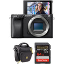 Sony a6400 Mirrorless Camera with Basic Bundle