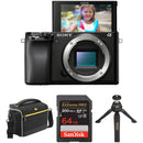 Sony a6100 Mirrorless Camera with Basic Bundle