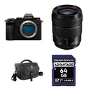 Panasonic Lumix S5 Mirrorless Camera with 28-200mm f/ Lens and Basic Bundle (Black)