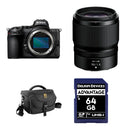 Nikon Z5 Mirrorless Camera with 50mm f/1.4 Lens and Basic Bundle