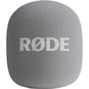 RODE Interview GO Handheld Mic Adapter for Wireless Clip-On Transmitter (White)