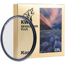 Kase KW Revolution Plus Magnetic CPL Filter (Silver Ring, 77mm)