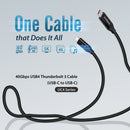 EDIMAX Technology USB4 Thunderbolt 3 USB-C Cable (3.3')