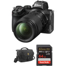 Nikon Z5 Mirrorless Camera with 24-200mm f/4-6.3 Lens and Basic Bundle