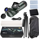 Raywowo 18x Digital Zoom Up to 350 Magnification 4K Ultra HD Image Telescope with Video Recording Function