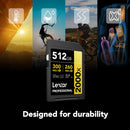 Lexar 512GB Professional 2000x UHS-II SDXC Memory Card