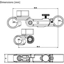 Light Widow FIZLock Universal Lens Motor Mounting System (Red)