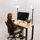 Lume Cube Studio Panel LED Bi-Color Light (Live Stream 2-Light Kit)