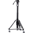 ikan Motorized Pedestal Kit with GH25 Fluid Head & Rolling Hard Case