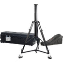 ikan Motorized Pedestal & Rolling Hard Case Kit for PTZ Cameras & Teleprompters