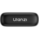 Ulanzi A200 Mini 2-Person Wireless Microphone System with USB-C Connector for Mobile Devices (2.4 GHz, Black)