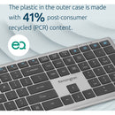 Kensington KB535 EQ Rechargeable Multi-Device Keyboard (Space Gray)