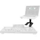 ProX Ibis Foldable DJ Laptop Stand with Adjustable Height Accessory Tray and Carrying Bag (Black)