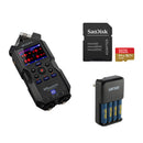 Zoom H4essential 4-Track 32-Bit Float Portable Audio Recorder with Essentials Kit