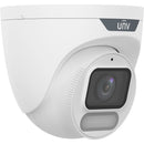 Uniview 2MP ColorHunter Wise-ISP Fixed Warm Light Turret Network Camera (4.0mm)