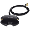 TRENDnet Magnetic Dual Antenna Mounting Base & RP-SMA Extension Cable