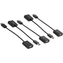 StarTech DisplayPort 1.2 Male to VGA Female Active Adapter (5-Pack)