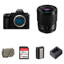 Panasonic Lumix S5 IIX Mirrorless Camera with 50mm f/1.8 Lens and Essentials+ Kit (Black)