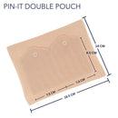 Remote Audio URSA Pin-It-Pouch- Double (Caramel)