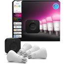 Philips Hue 75W A19 Starter Kit (White & Color Ambiance, Matter, 4-Pack)