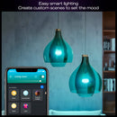 Philips Hue 75W A19 Starter Kit (White & Color Ambiance, Matter, 4-Pack)