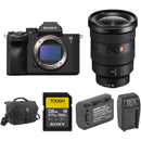Sony a7 IV Mirrorless Camera with 16-35mm f/2.8 II Lens and Basic Bundle