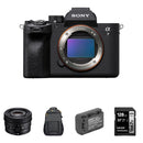 Sony a7 IV Mirrorless Camera with 50mm f/2.5 Lens and Basic Bundle