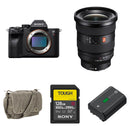 Sony a7R IVA Mirrorless Camera with 16-35mm f/2.8 II Lens and Essentials+ Kit