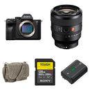 Sony a7R IVA Mirrorless Camera with 50mm f/1.4 Lens and Essentials+ Kit
