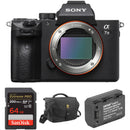 Sony a7 III Mirrorless Camera with Basic Bundle