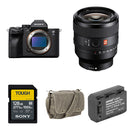 Sony a7S III Mirrorless Camera with 50mm f/1.4 Lens and Basic Bundle