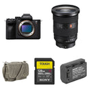Sony a7R V Mirrorless Camera with 24-70mm f/2.8 II Lens and Essentials+ Kit