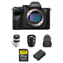 Sony a7R IVA Mirrorless Camera with 20-70mm f/4 and 70-200mm f/4 II Lenses and Essentials+ Kit