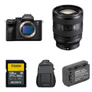 Sony a7S III Mirrorless Camera with 20-70mm f/4 Lens and Basic Bundle