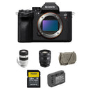 Sony a7R V Mirrorless Camera with 20-70mm f/4 and 70-200mm f/4 II Lenses and Basic Bundle