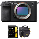 Sony a7C II Mirrorless Camera with Basic Bundle (Black)