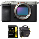 Sony a7C II Mirrorless Camera with Basic Bundle (Silver)