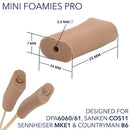 Remote Audio URSA Mini Foamie Pro (Pack of 12, Caramel)