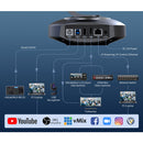 FeelWorld 4K10X 4K PTZ Camera with 10x Optical Zoom