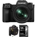 FUJIFILM X-H2 Mirrorless Camera with 16-80mm f/4 Lens and Basic Bundle