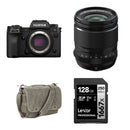 FUJIFILM X-H2S Mirrorless Camera with 18mm f/1.4 Lens and Basic Bundle
