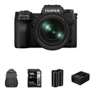 FUJIFILM X-H2 Mirrorless Camera with 16-80mm f/4 Lens and Essentials+ Kit