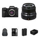 FUJIFILM X-H2 Mirrorless Camera with 23mm f/2 Lens and Essentials+ Kit