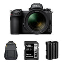 Nikon Z7 II Mirrorless Camera with 24-70mm f/4 Lens and Essentials+ Kit