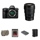 Nikon Z8 Mirrorless Camera with 14-24mm f/2.8 Lens and Essentials+ Kit