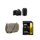 Nikon Z50 II Mirrorless Camera with 16-50mm and 50-250mm Lenses and Basic Bundle