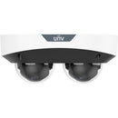 Uniview 2x2MP LightHunter MultiView Fixed IR Dome Network Camera (2.8mm)