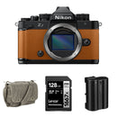 Nikon Zf Mirrorless Camera with Essentials+ Kit (Orange)