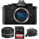 Nikon Zf Mirrorless Camera with 40mm f/2 Lens and Basic Bundle